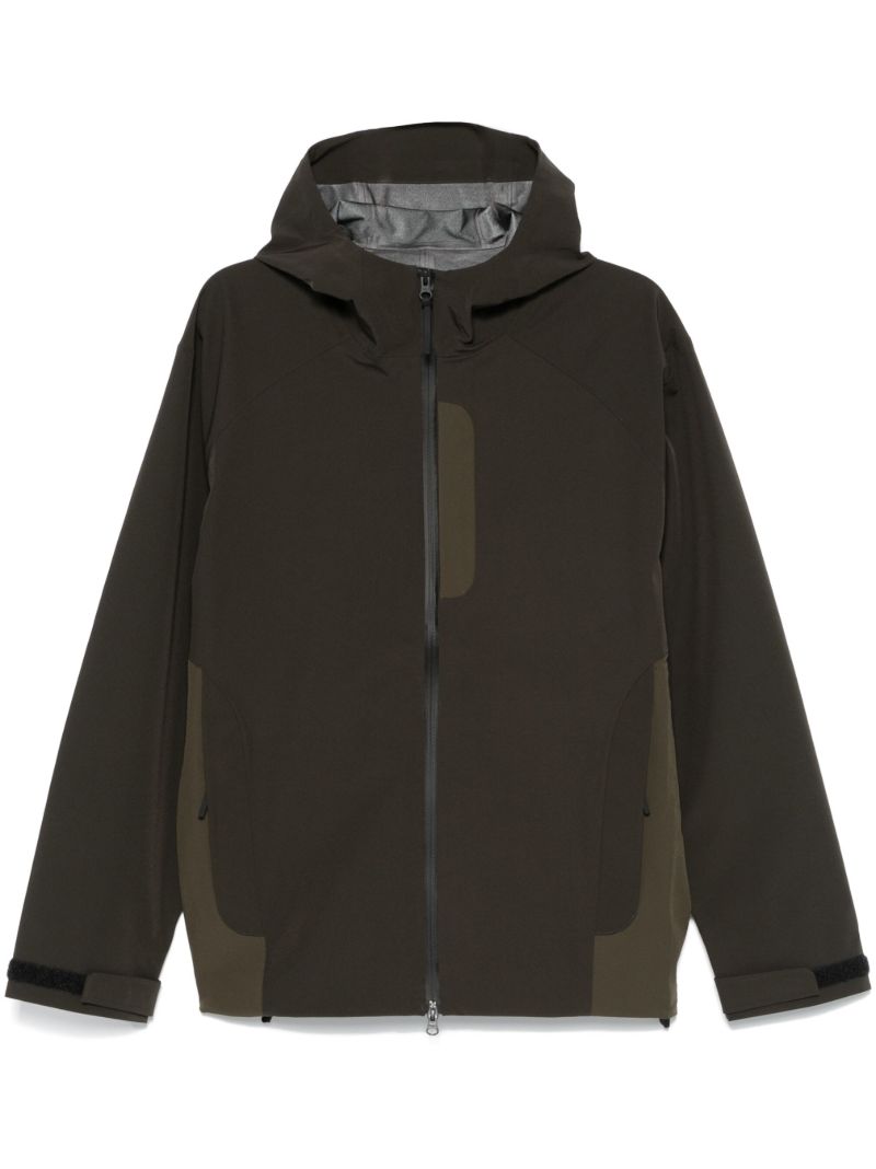 Zipped Hooded Jacket