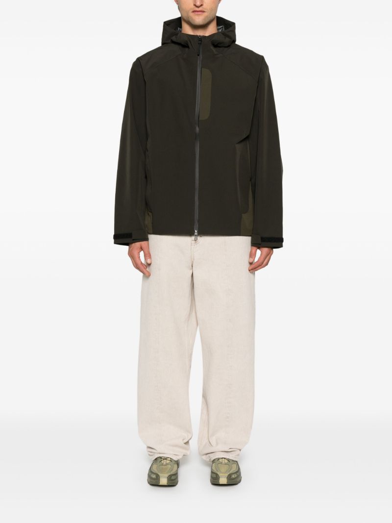 Zipped Hooded Jacket