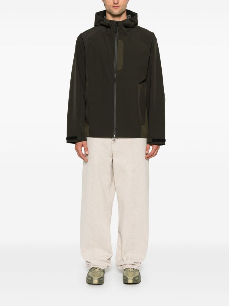 Zipped Hooded Jacket