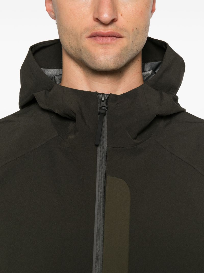 Zipped Hooded Jacket