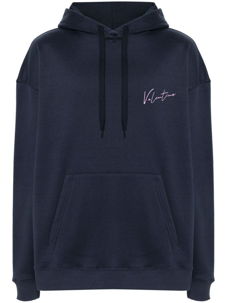 Logo-embroidered Hoodie