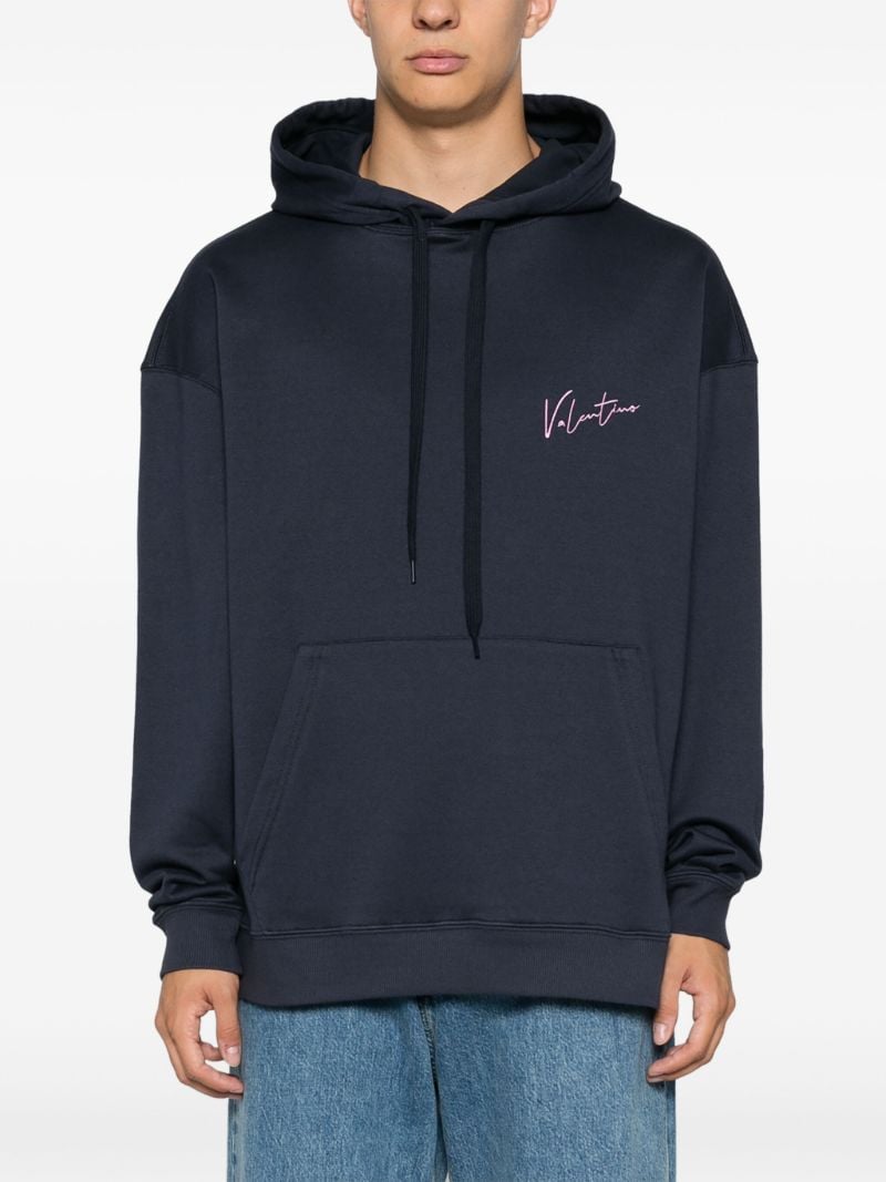 Logo-embroidered Hoodie
