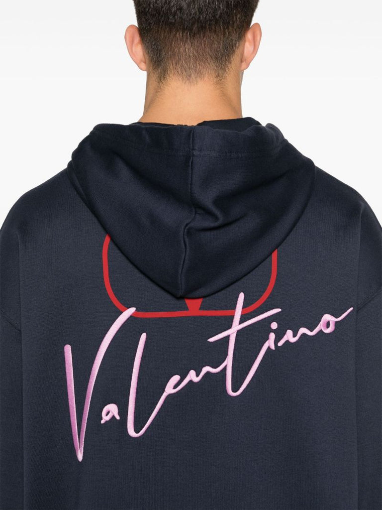 Logo-embroidered Hoodie