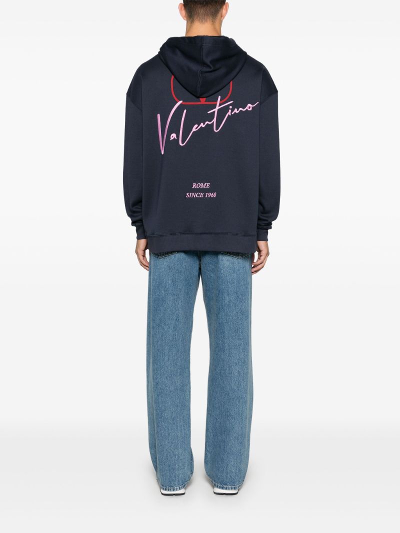 Logo-embroidered Hoodie