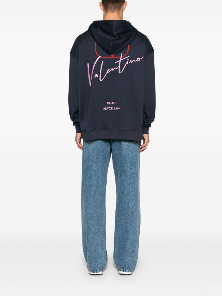 Logo-embroidered Hoodie