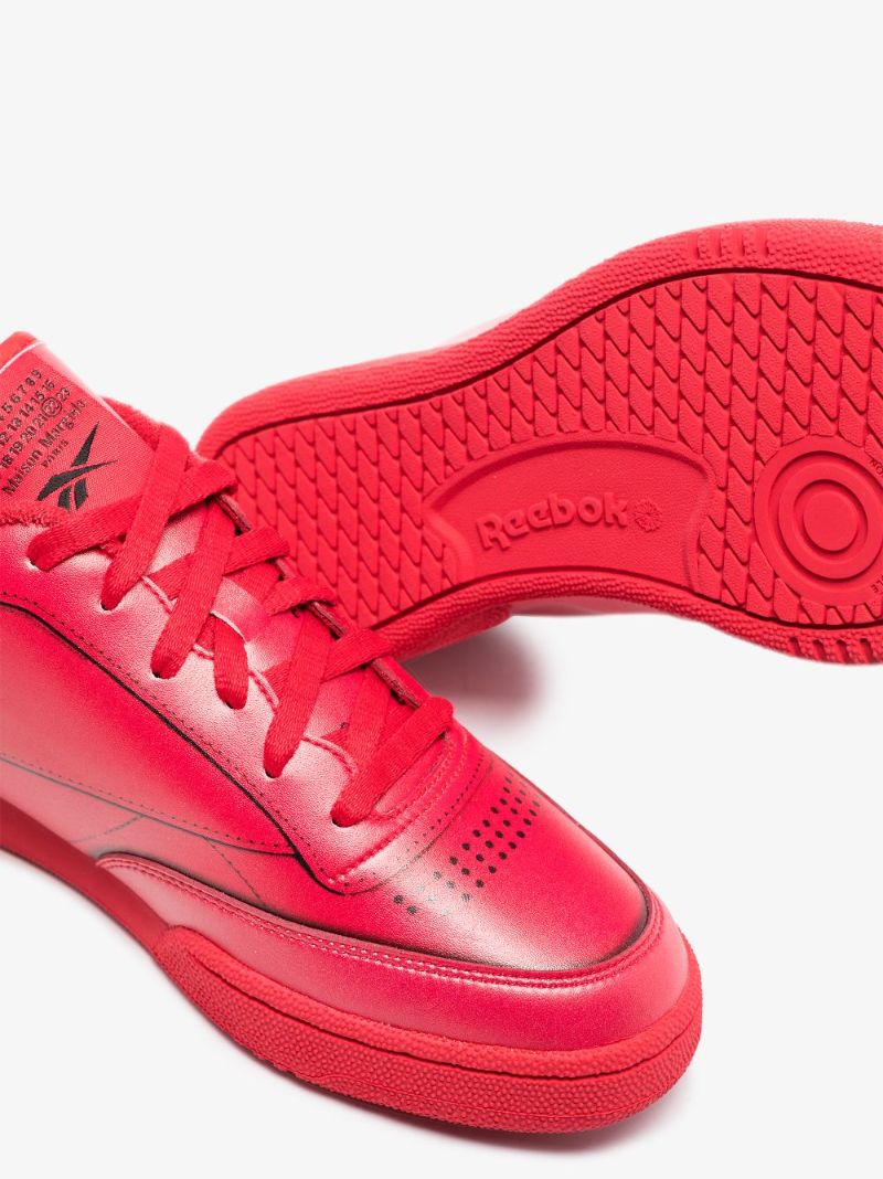 X Maison Margiela Red Project 0 Club C Trompe-l'Ã_x0085_â_x0080__x009c_il Sneakers