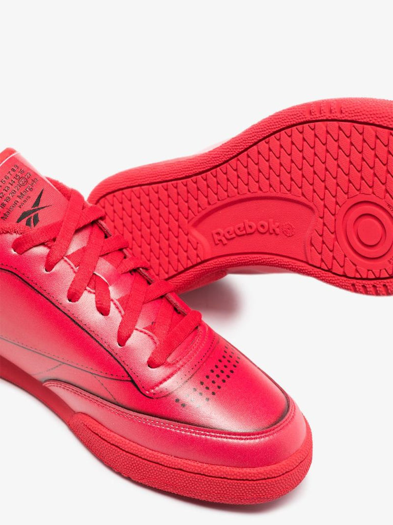 X Maison Margiela Red Project 0 Club C Trompe-l'Ã_x0085_â_x0080__x009c_il Sneakers