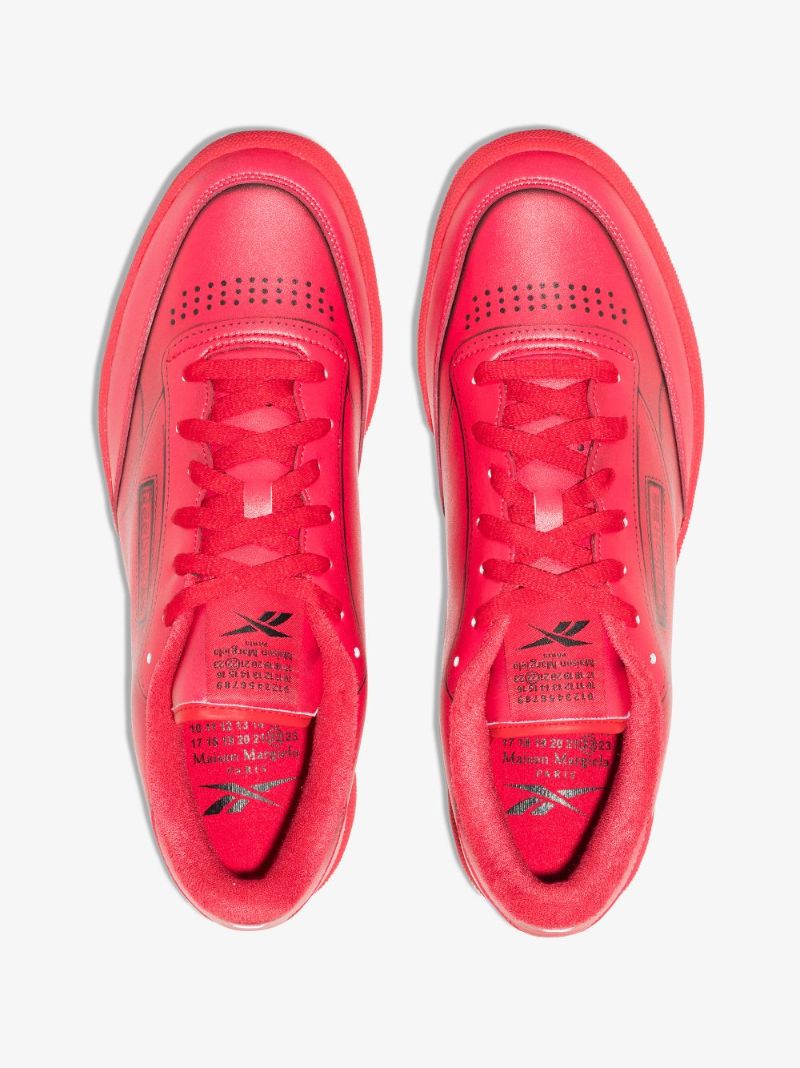 X Maison Margiela Red Project 0 Club C Trompe-l'Ã_x0085_â_x0080__x009c_il Sneakers