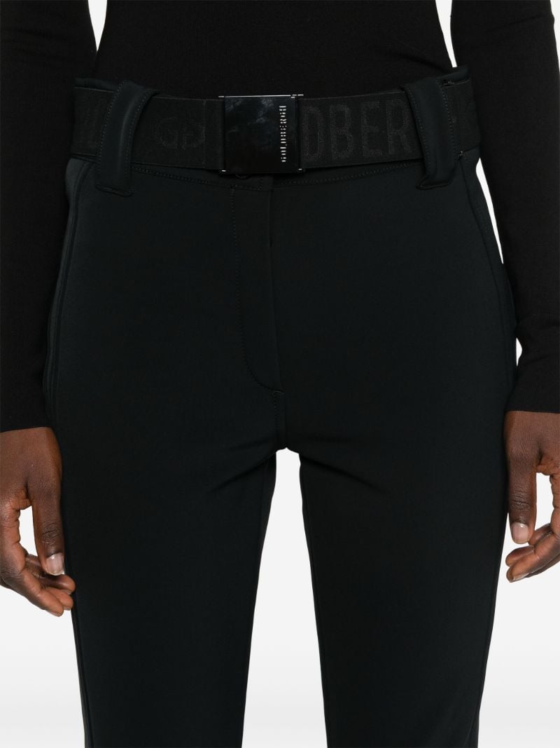 Black Pippa Belted Ski Trousers