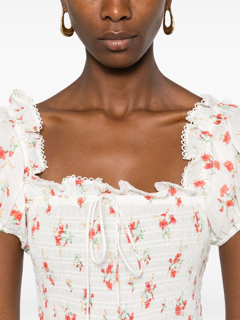White Stanza Dress