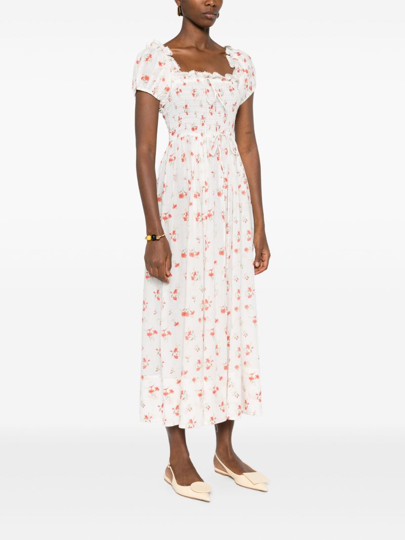 White Stanza Dress