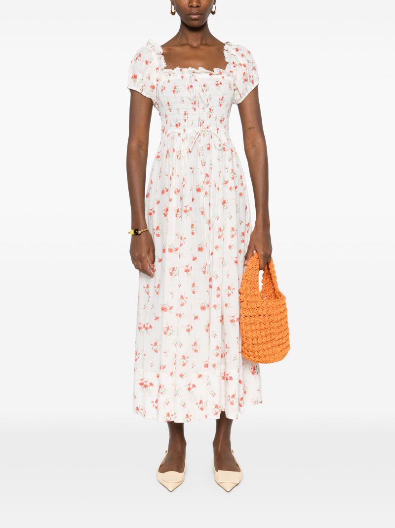 White Stanza Dress