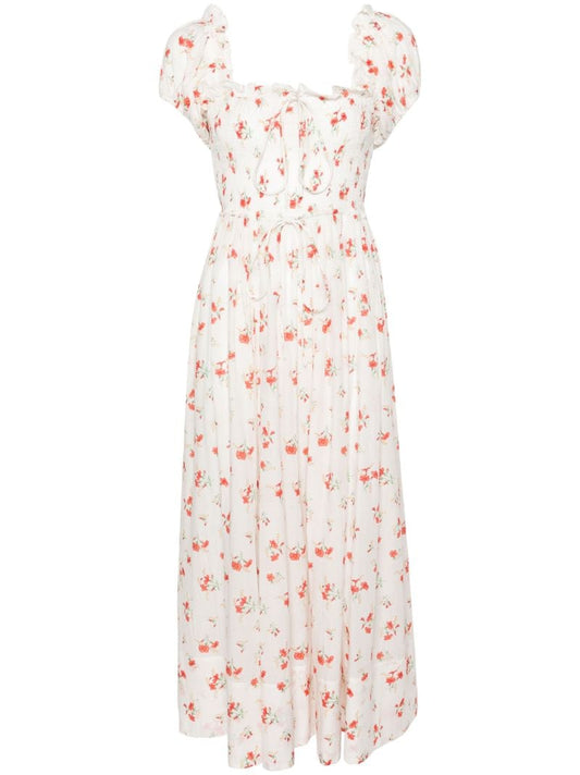 White Stanza Dress