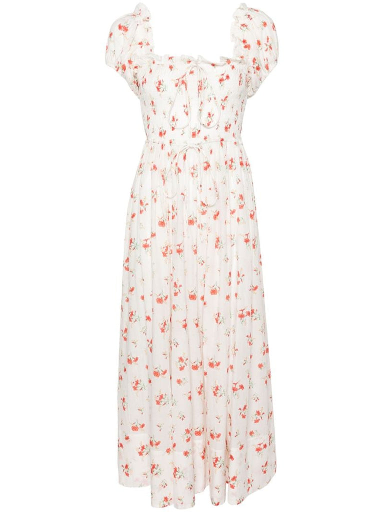 White Stanza Dress
