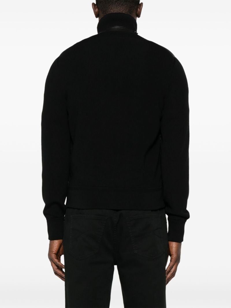 Panelled Down Jacket