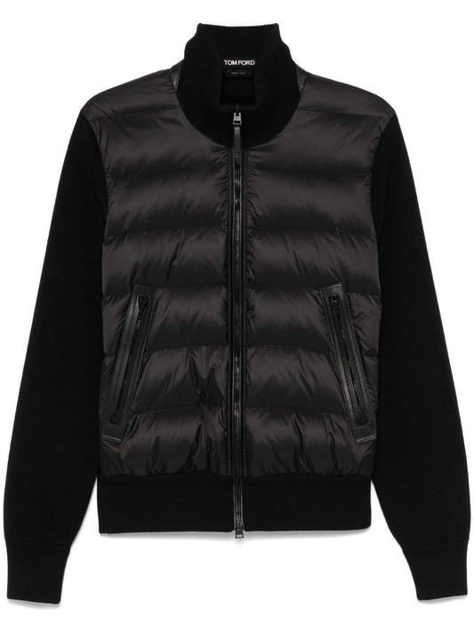 Panelled Down Jacket