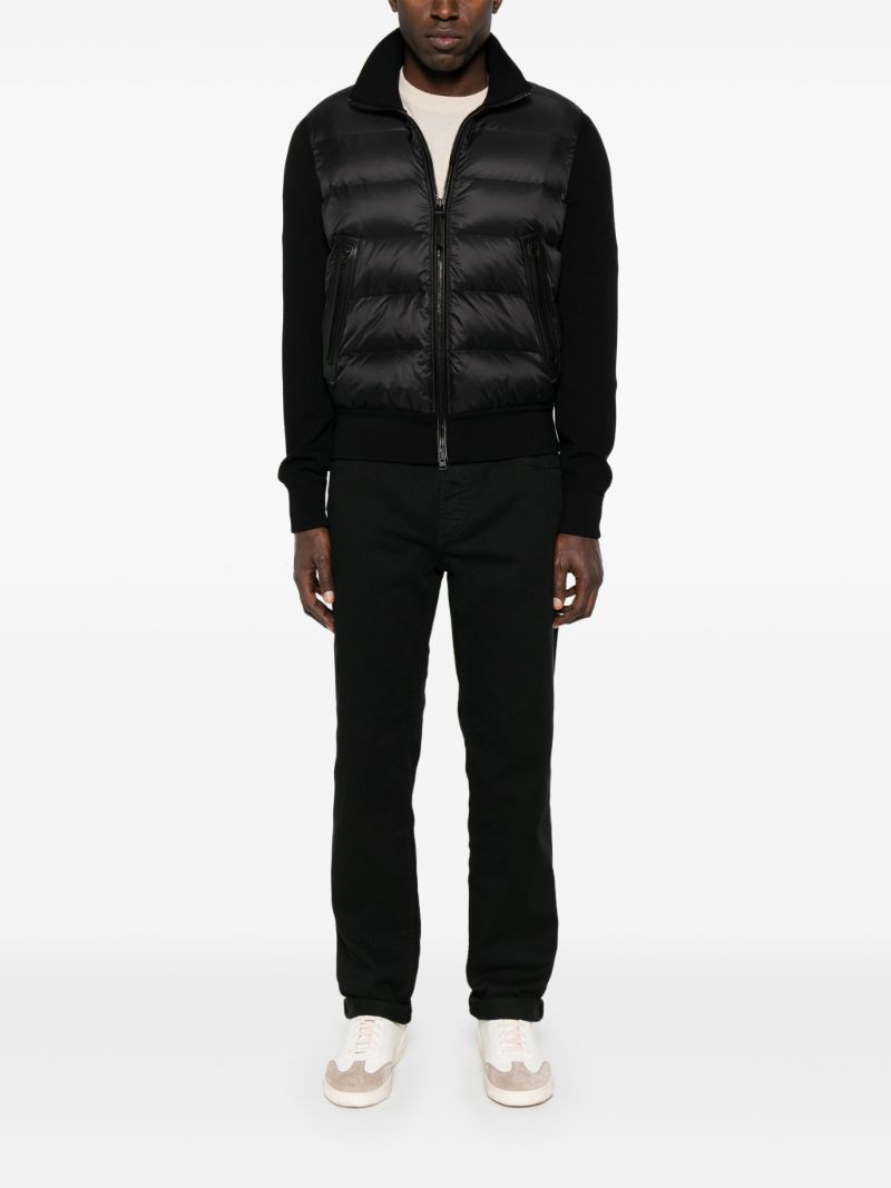 Panelled Down Jacket