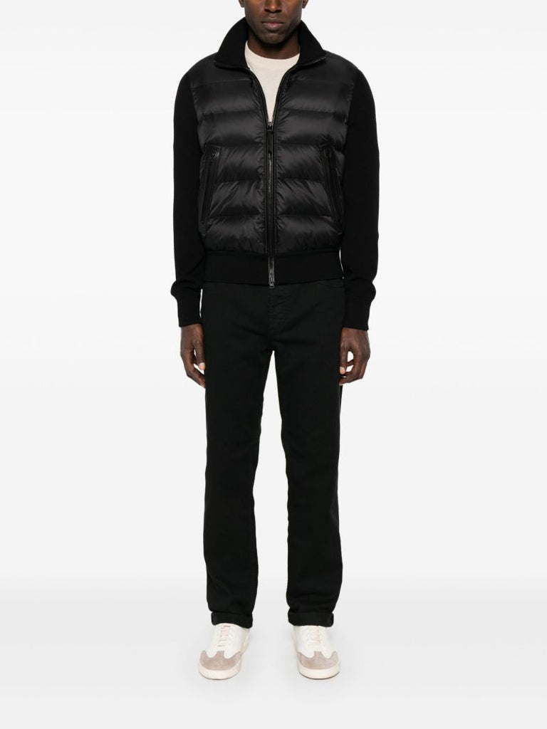 Panelled Down Jacket