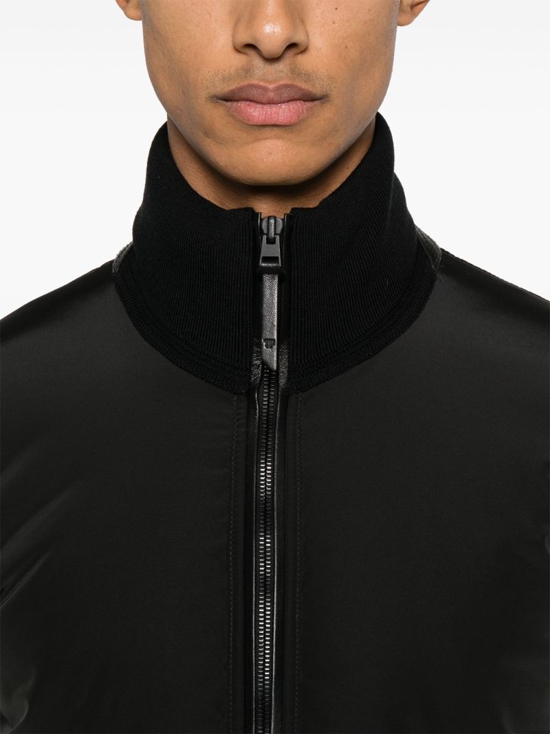 Panelled Bomber Jacket