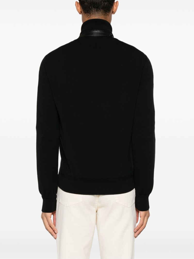 Panelled Bomber Jacket