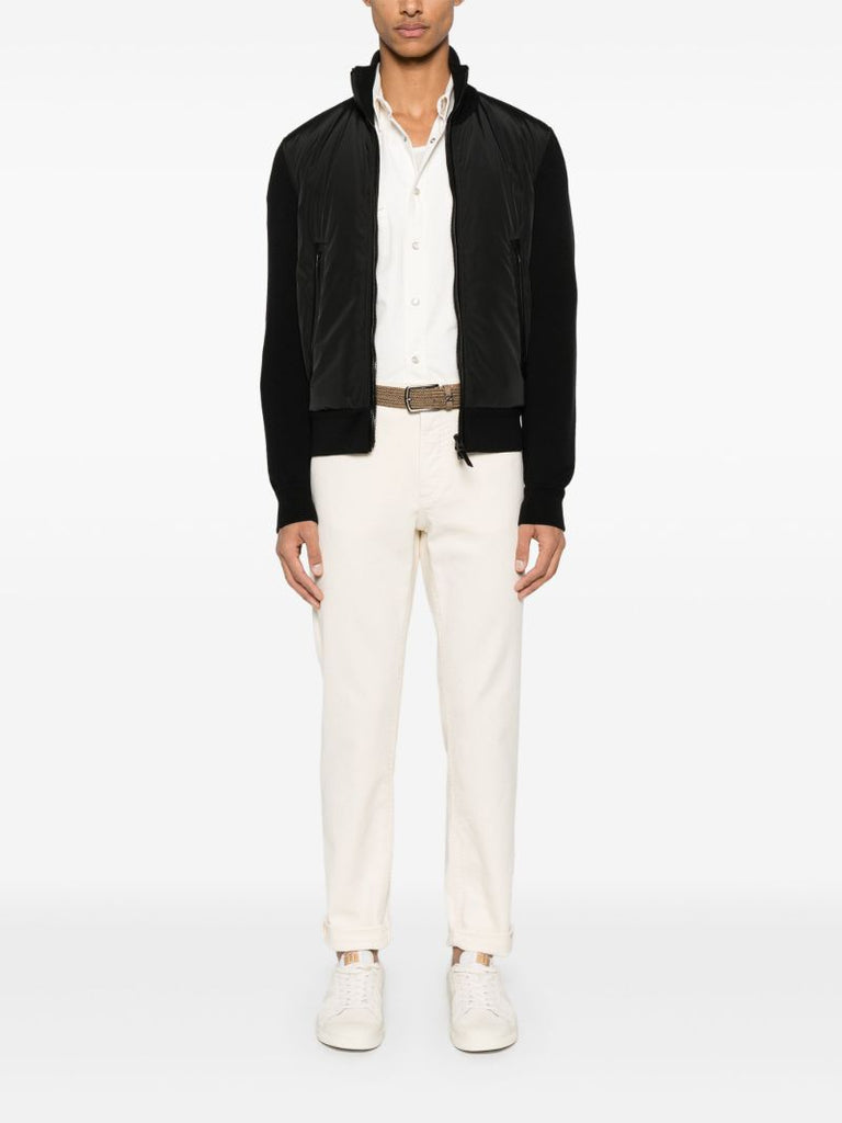 Panelled Bomber Jacket