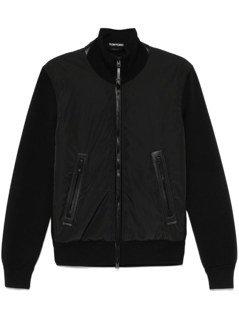 Panelled Bomber Jacket
