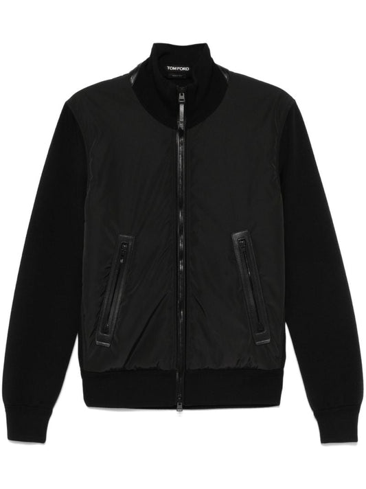 Panelled Bomber Jacket