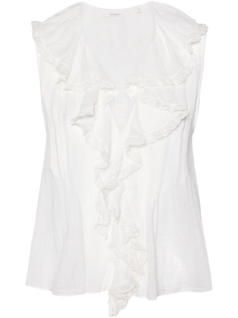 White Hilda Blouse
