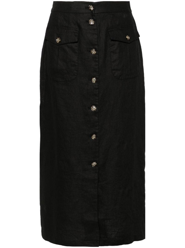 Black Lourdes Skirt