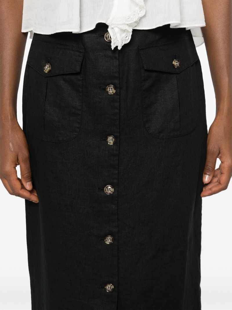 Black Lourdes Skirt