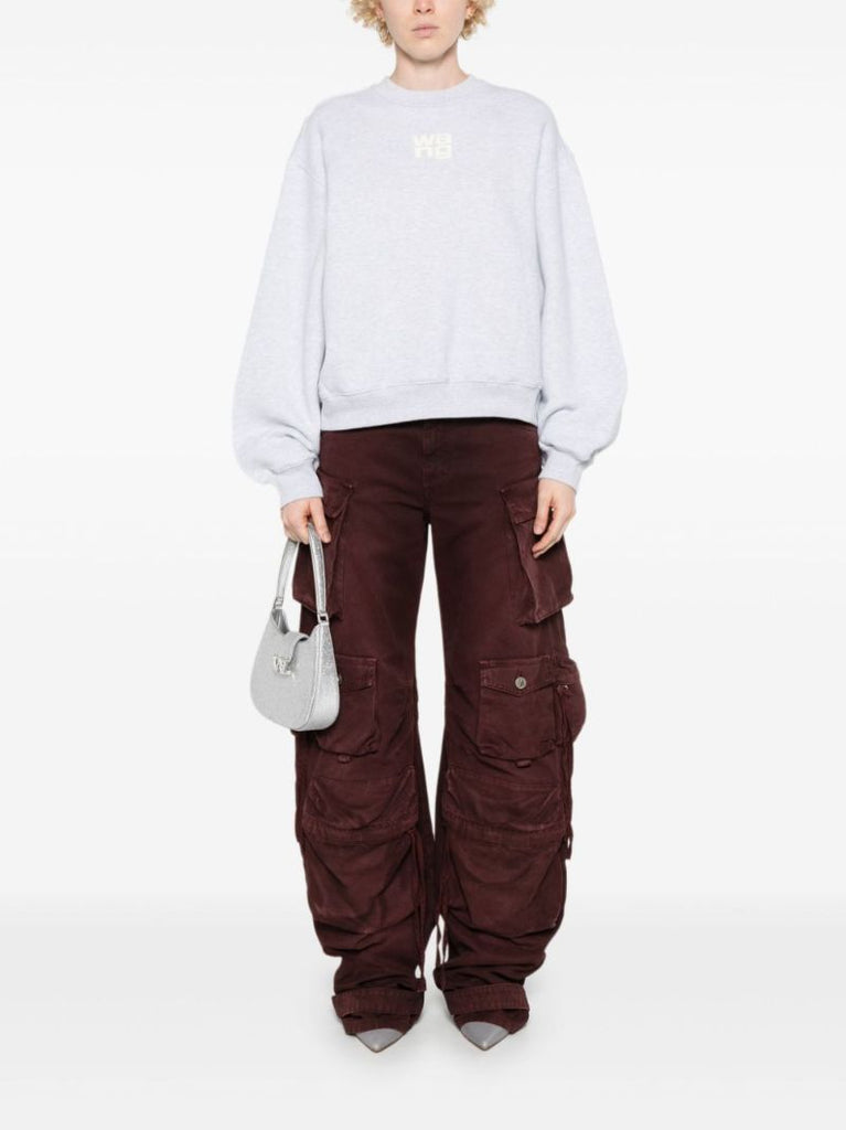 Grey Puff Sweatshirt