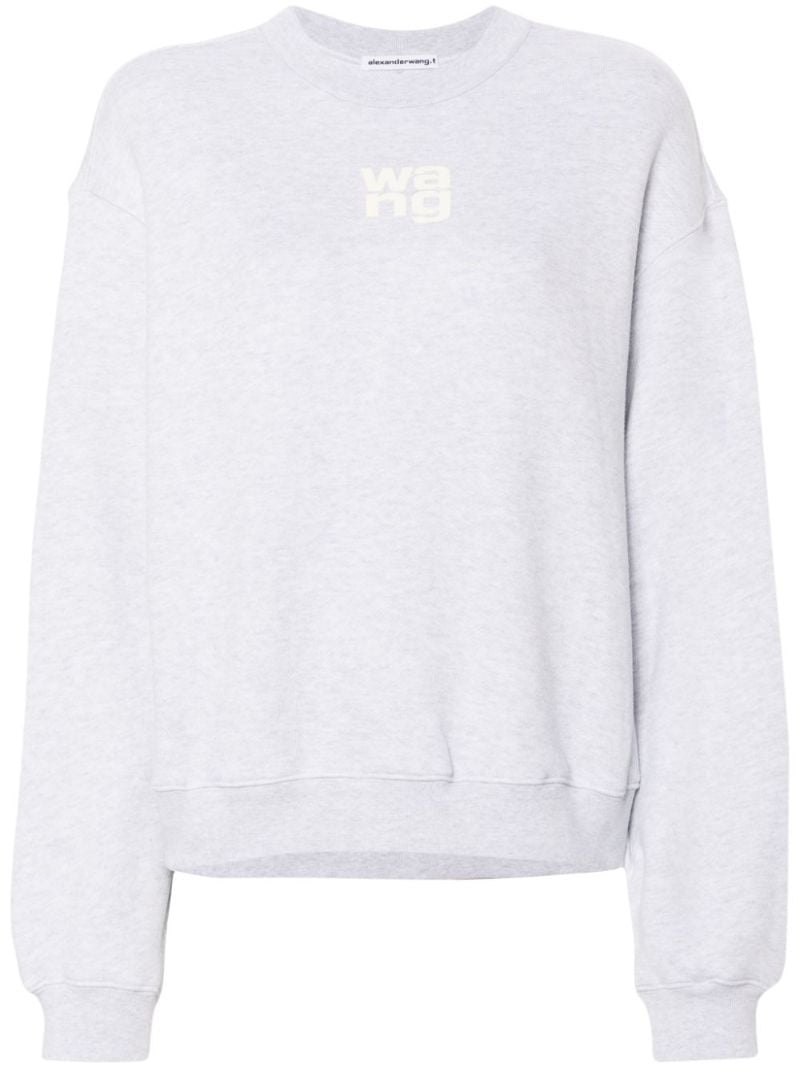 Grey Puff Sweatshirt