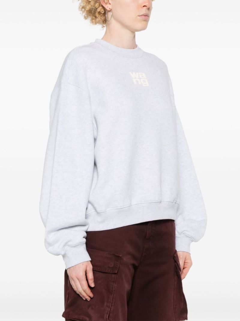 Grey Puff Sweatshirt