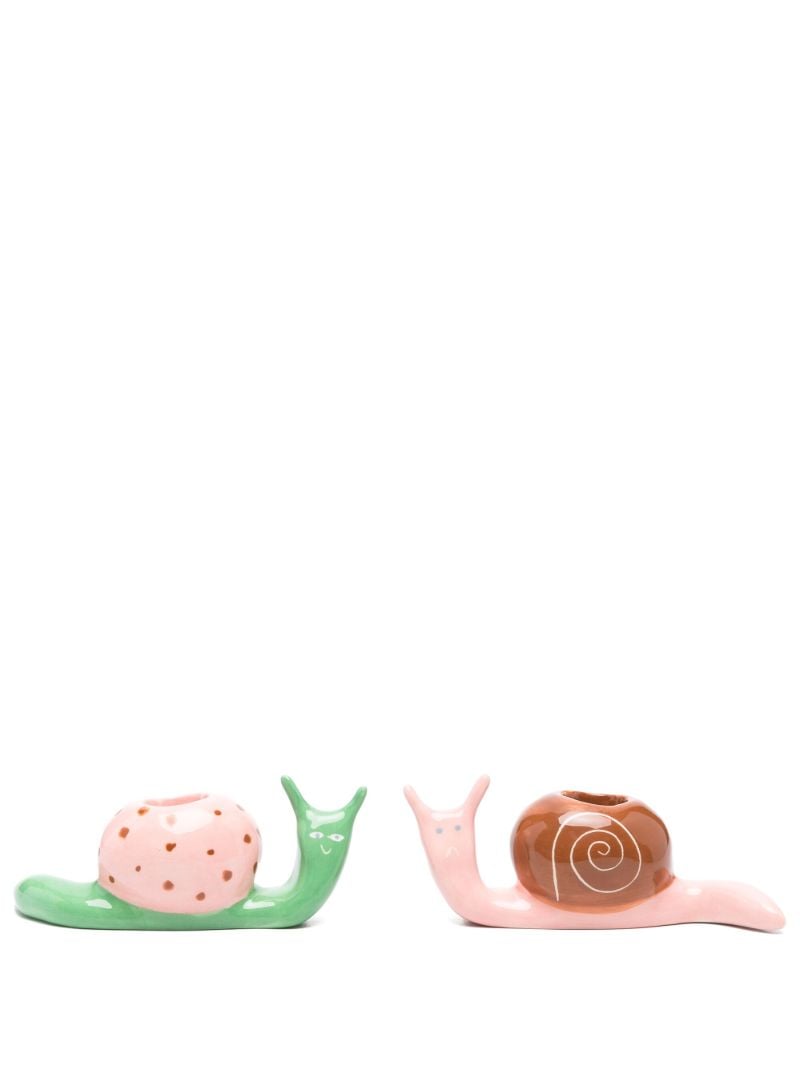 The Hard Shell Candle Holders (set of Two)