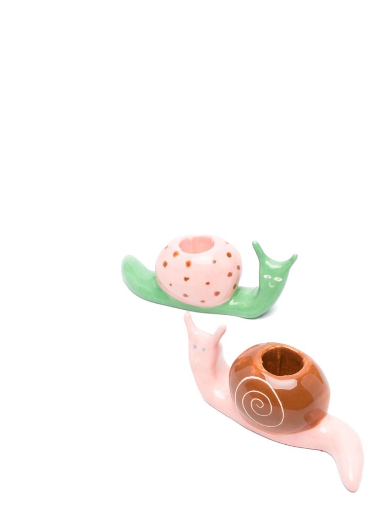 The Hard Shell Candle Holders (set of Two)