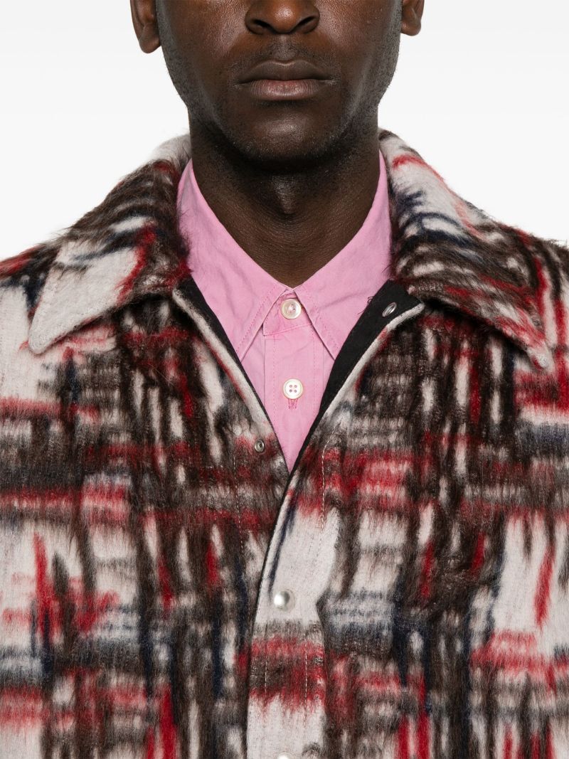 Checked Shirt Jacket