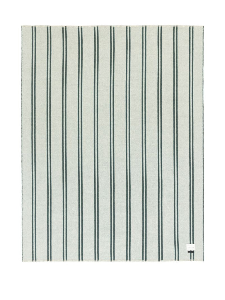 Green Straits Reversible Alpaca Wool Blanket