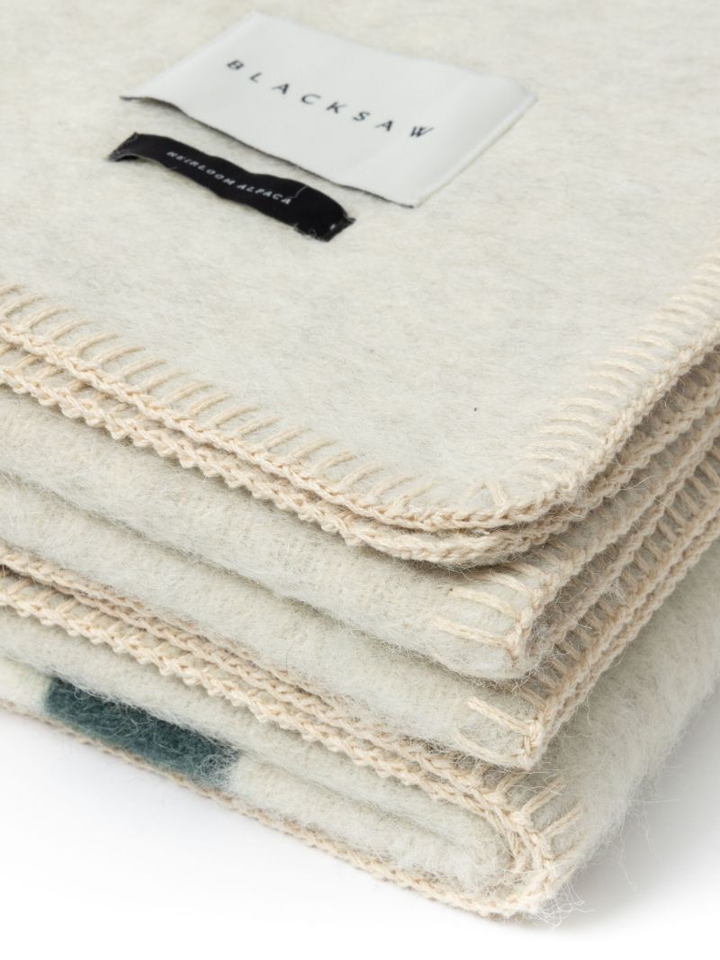 White Kimura Heirloom Blanket
