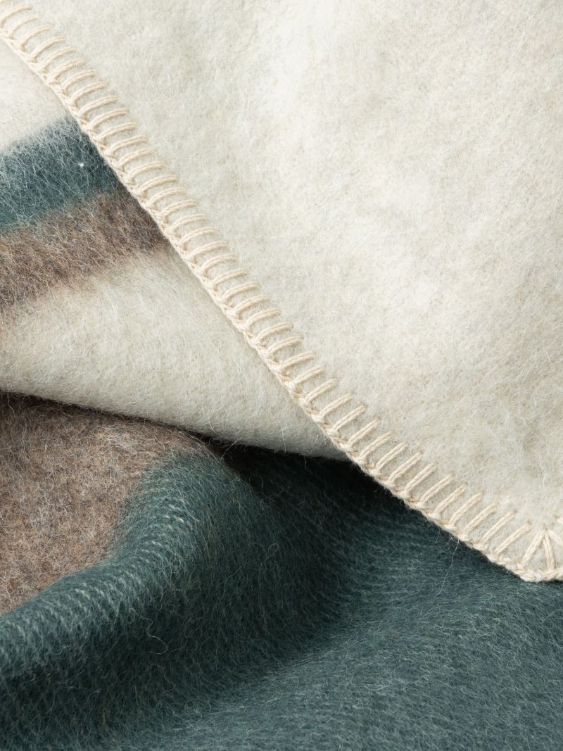 White Kimura Heirloom Blanket