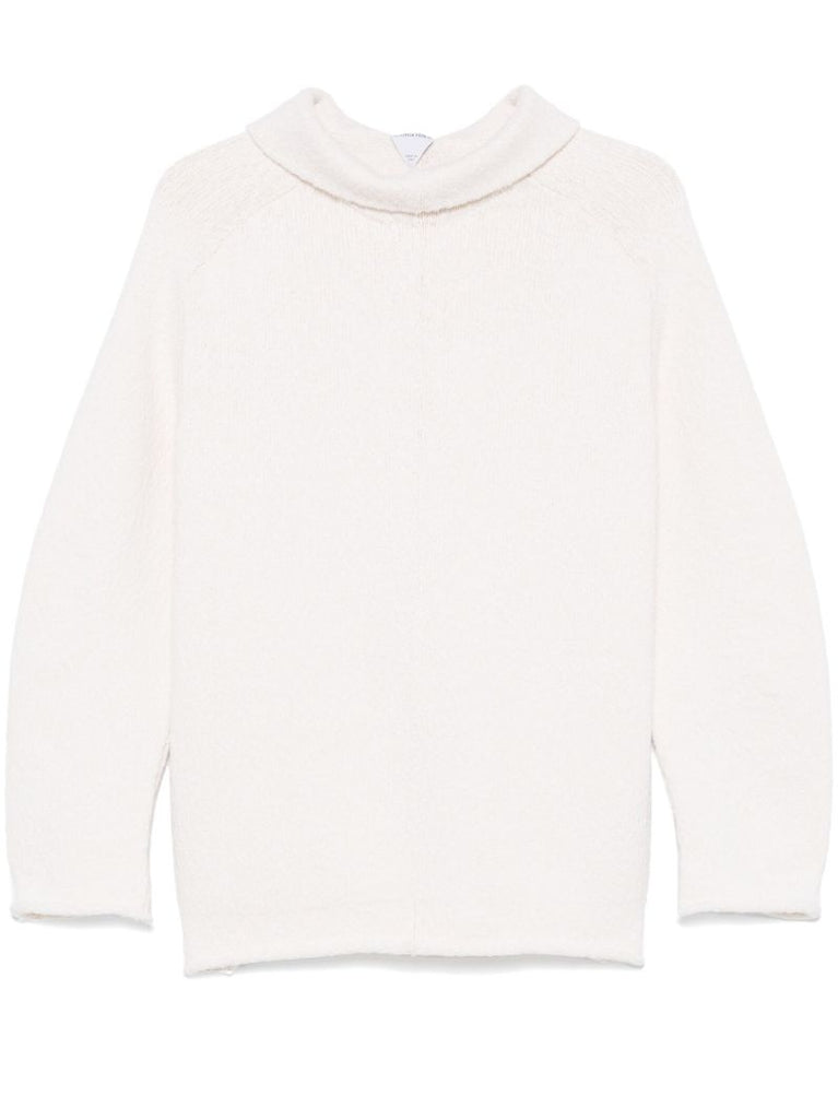 White Knitted Sweater