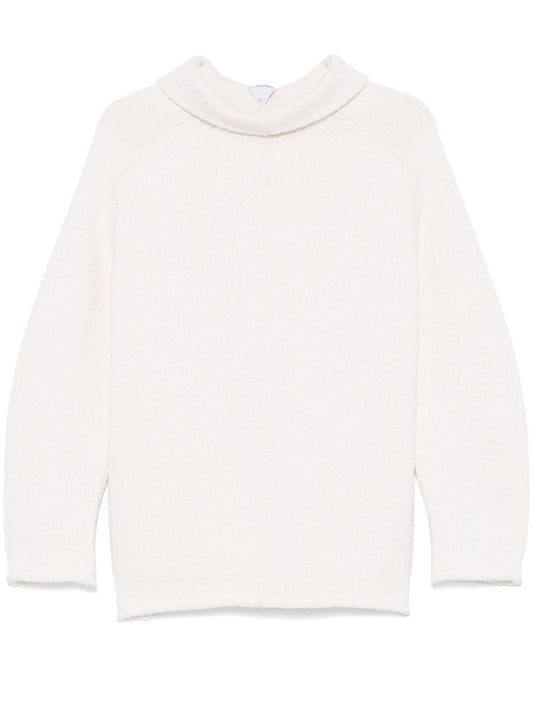 White Knitted Sweater