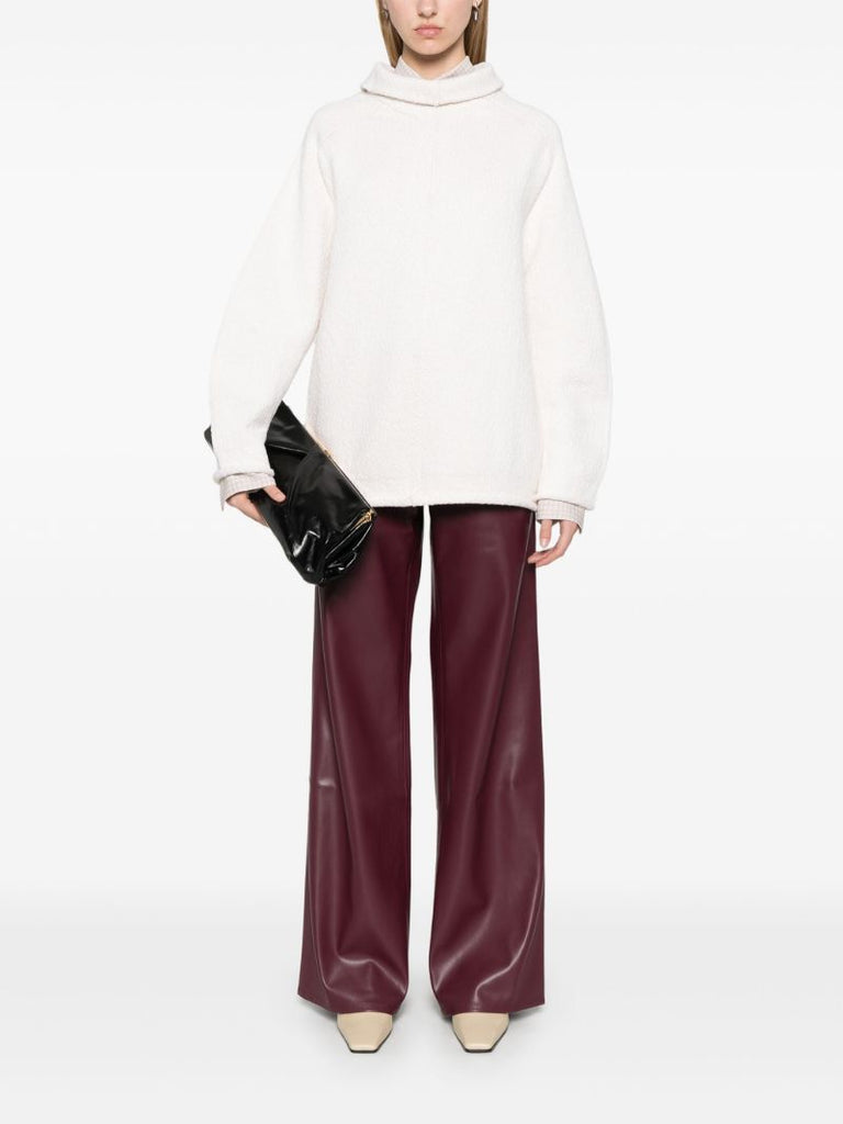 White Knitted Sweater
