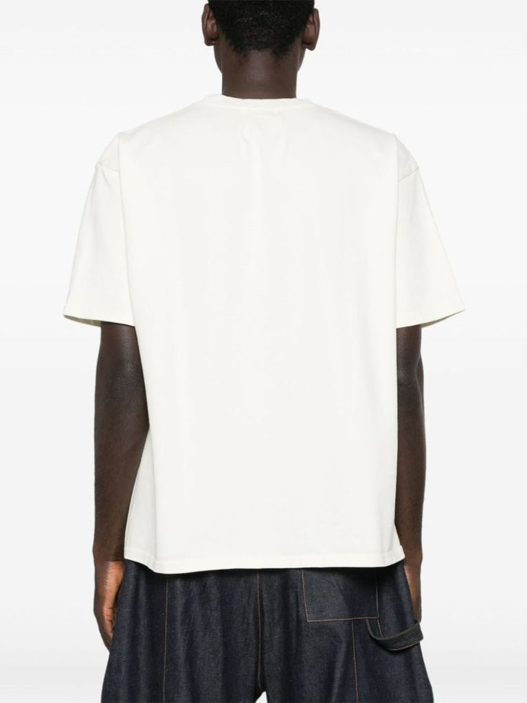 White Les Deux Alpes Cotton T-shirt