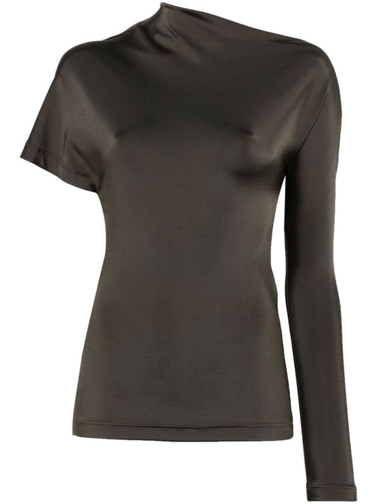 Asymmetric Jersey Top