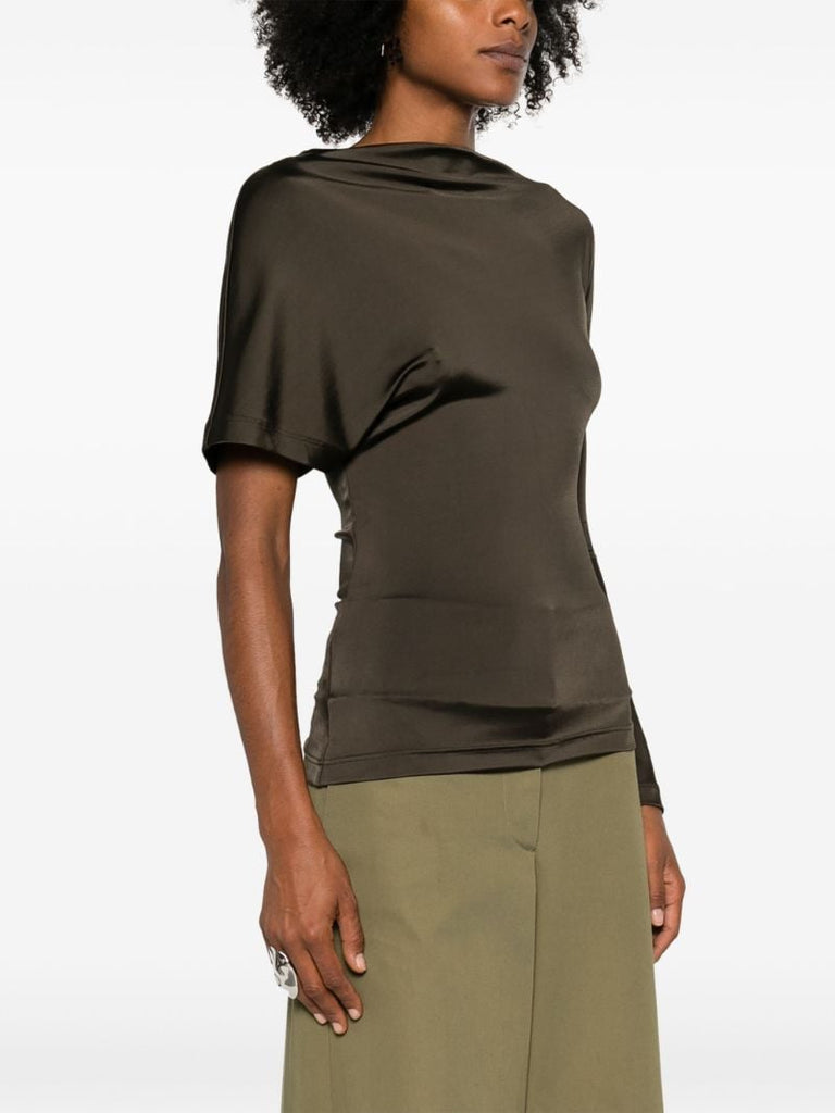 Asymmetric Jersey Top