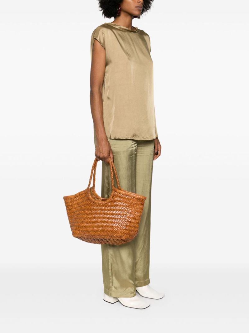 Brown Nantucket Tote Bag