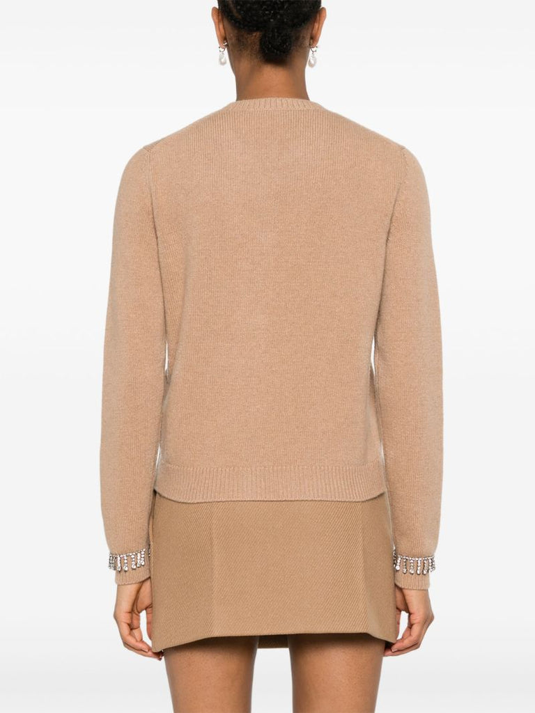 Crystal-embellished Cardigan
