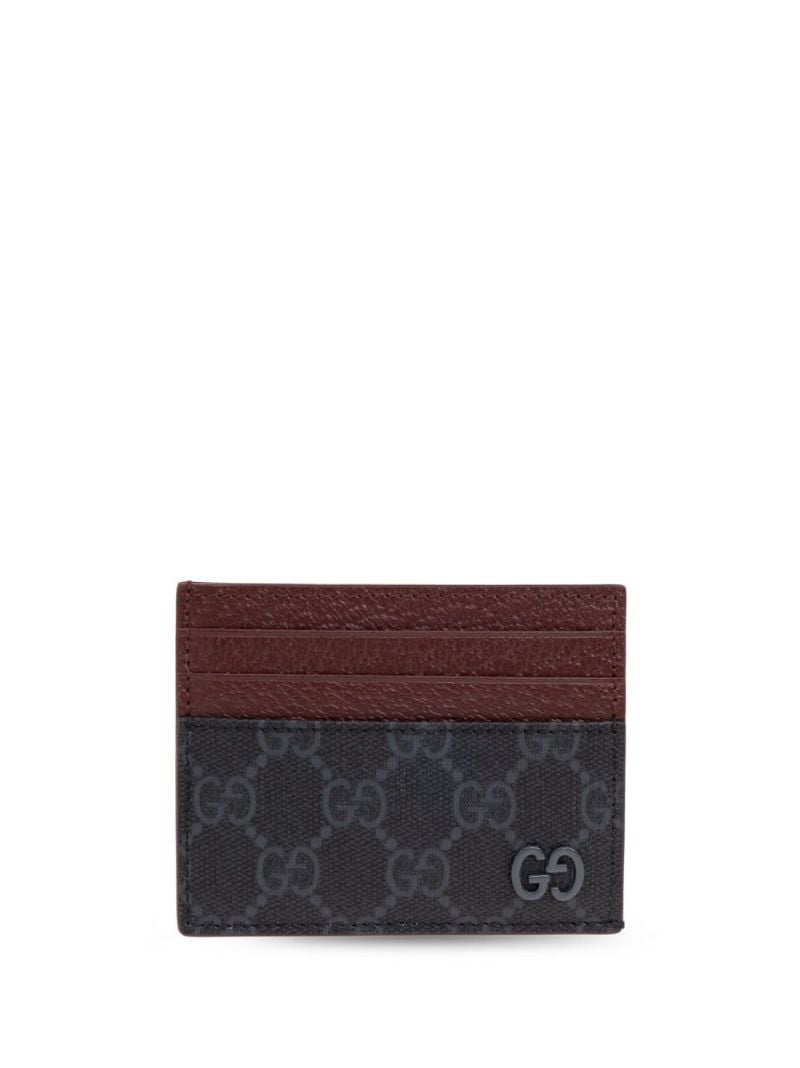 Black Gg Supreme Card Holder