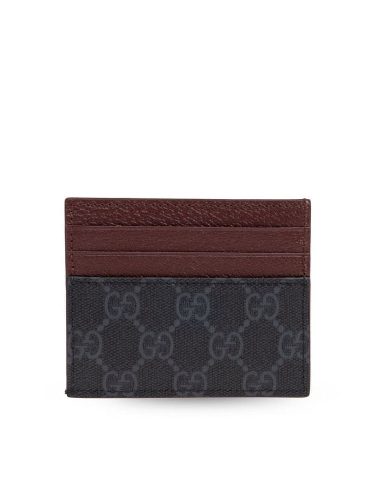 Black Gg Supreme Card Holder