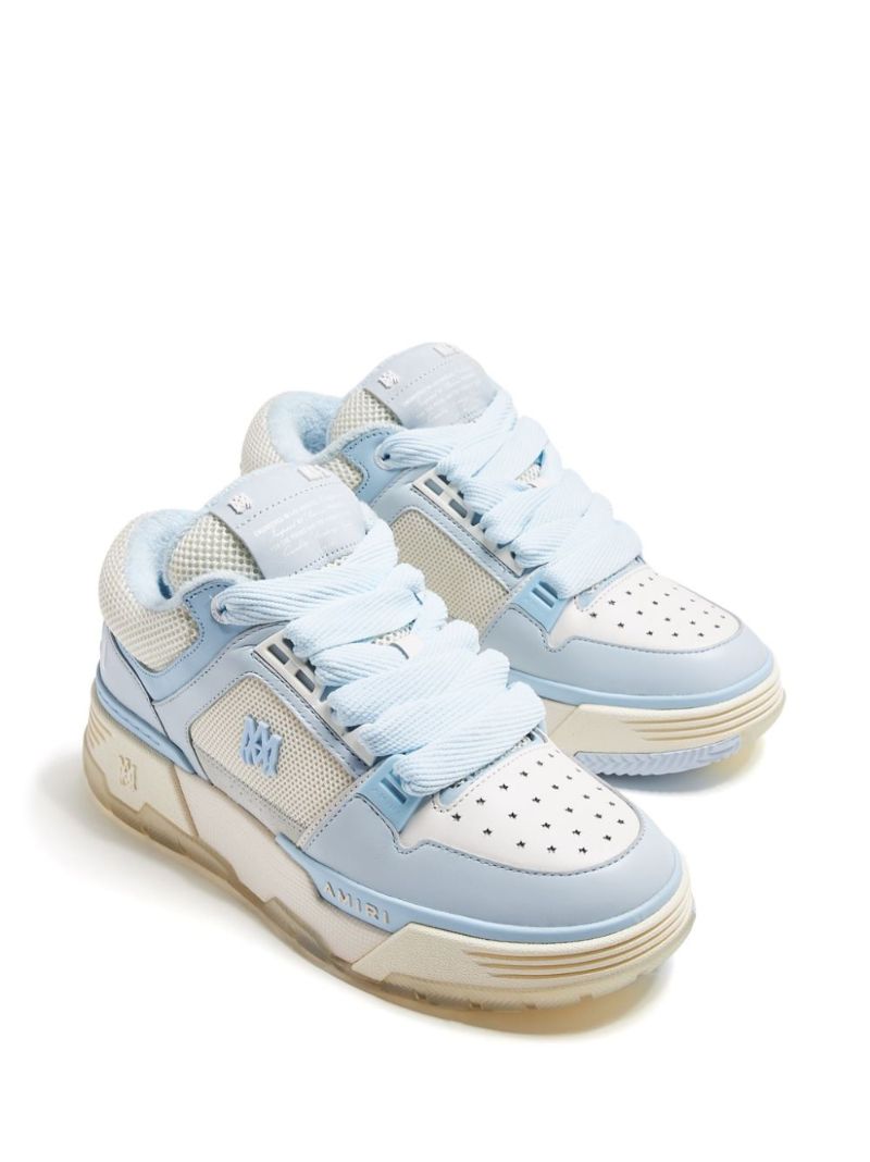 Blue Ma-1 Panelled Sneakers